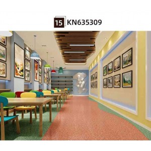 Plastic floor leather engineering plastic floor leather plastic floor