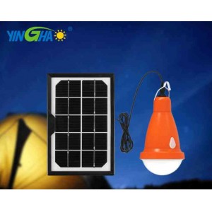 太阳能led球泡灯 超亮投光灯 户外庭院草坪灯 ABS外壳应急灯