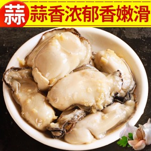 即食海鲜 麻辣蒜蓉海蛎子牡蛎肉生蚝罐头260g*6罐