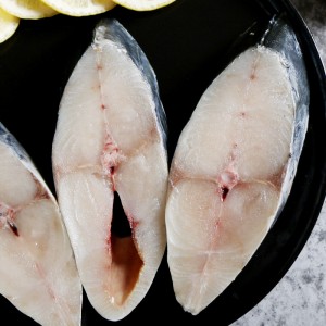 国产冷冻海鲜渤海鲅鱼段 马鲛鱼段 700g 12-16段