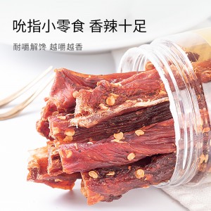 말린 닭고기 포 고단백 손 찢기 말린 닭가슴살 100g 