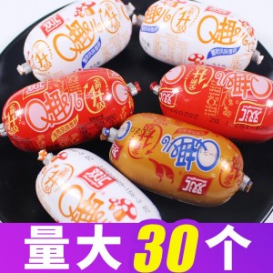 버섯 매운 옥수수 쯔란 혼합 소시지 잼 소시지 전체 상자 70g*40개 