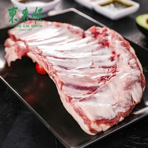 冷冻羊肉 草原羔羊原切带骨羊排 1000g/袋