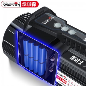 探照灯 强光手电筒  手提探照灯 超亮户外远射 LED 家用