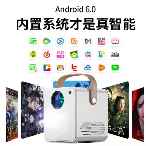 新款Y9手机投影仪家用办公1080P全高清微型卧室投影机WiFi智能家庭影院