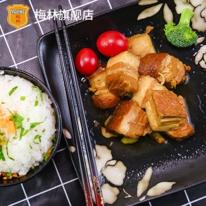 上海梅林 红烧猪肉罐头 加热即食下饭菜340g 中华老字号