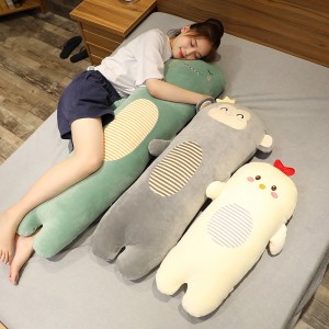 抱枕公仔长条枕 床上懒人夹腿睡觉超软女生玩偶 趴趴毛绒玩具