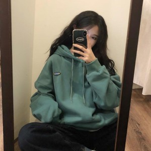 卫衣女  连帽卫衣 春秋加绒卫衣