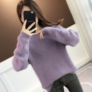 女装 上衣 针织衫女 打底毛衣