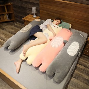 抱枕公仔长条枕 床上懒人夹腿睡觉超软女生玩偶 趴趴毛绒玩具