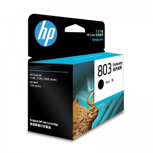 HP803原装墨盒 黑色墨盒