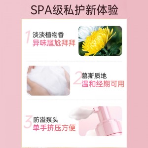 妇炎洁 女性私处护理 洗护液 烟酰胺慕斯 温和私密清洁液