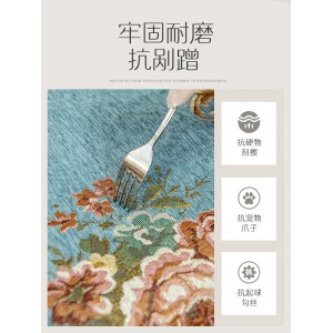 欧式真皮沙发坐垫套罩巾