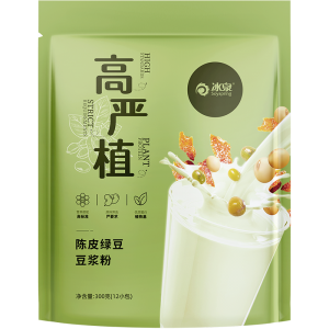 豆浆绿豆陈皮豆浆粉夏日饮品绿豆汤清香热解暑300g内含12小包冲饮代餐粉速溶