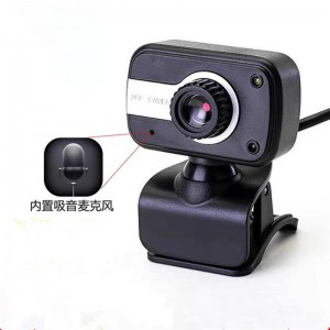 跨境 V3高清夹子USB摄像头