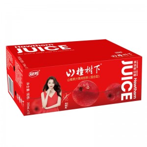 山楂果汁果肉饮料350mlx15瓶整箱装新鲜日期