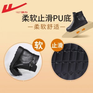 冬季棉鞋加绒保暖防滑雪地靴