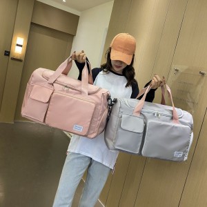 수영 가방 건습 분리 헬스 가방 여성 대용량 수영복 수납 가방 방수 비치 장비 