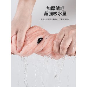 儿童干发帽 女童超强吸水速干新款浴帽
