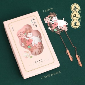 중국풍 복고 펜던트 만화 귀엽고 심플하고 창의적인 문창제품 운헌박물원 작은 선물 