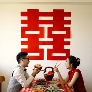 超大喜字贴 婚房布置 结婚专用 婚庆用品