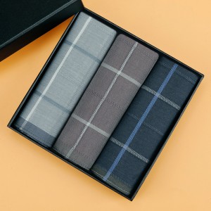 High end cotton handkerchief