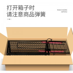 加品惠 老鼠笼子灭鼠器老鼠夹捕鼠器捕老鼠神器QC-1965