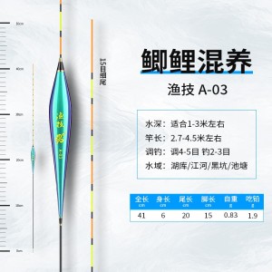 鲫鱼漂 高灵敏纳米全水域多功能浮漂 轻口小碎目醒目防风浪鲤鱼野钓浮标