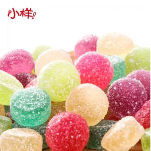 桶装水果 汁软糖混合多口味qq橡皮糖 凝胶好彩头糖果
