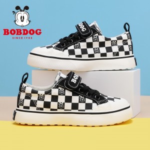 新款软底透气休闲男女童运动跑步鞋