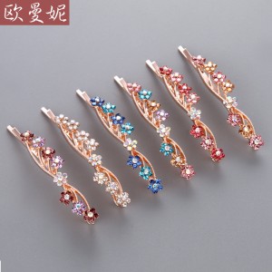 精致发夹 女夏简约刘海夹卡子 一字夹 耳边发卡夹子