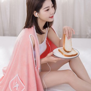 加大码80-180斤可穿浴巾女吊带浴袍浴裙
