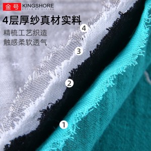 纯棉纱布无菌浴巾 灭菌独立包装 柔软吸水洗澡巾