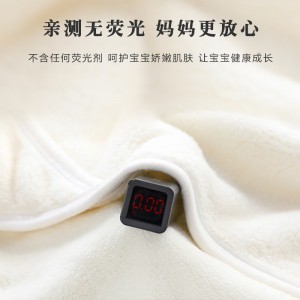 儿童浴巾连帽 宝宝洗澡浴袍