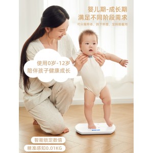 婴儿体重秤 宝宝量身高称 高精度新生的儿电子秤