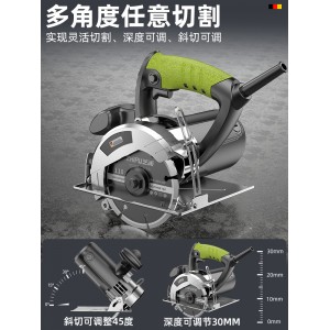 切割机 家用小型 木工专用手提 瓷砖石材 金属开槽云石机电锯