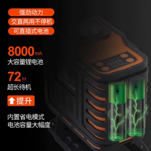 铁邦12线水平仪超亮红外线高精度强光细线十二线平水仪器打点抹灰