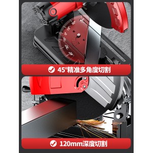 切割机 大功率多功能 小型家用钢材型材 金属220V工业级 便携式