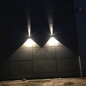 户外防水 可调上下发光角度LED壁灯 室内客厅卧室过道 现代简约创意