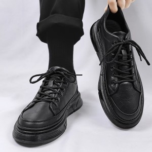 올블랙 셰프 남성 신발 여름 미끄럼 방지 기름 방지 주방 뒷주방 작업판 신발 방수 구두 남성 노동 보호 습기 신발 