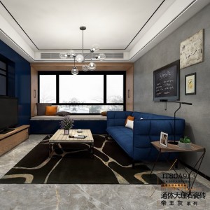 灰色通体大理石瓷砖 800*800新中式客厅餐厅地砖 酒店大堂