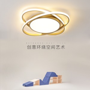 북유럽 개성 실내 안방 LED 조명 기구 현대 심플 작은 거실 서재 방 창의 원금색 아늑한 조명 장식 