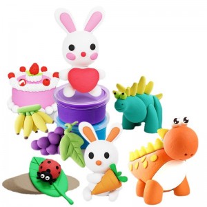 Ultra-light clay children's environmental protection color clay 24 colors rubber clay space light clay kindergarten 36 handmade DIY toys